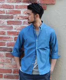 EDIFICE | ◇80/2インディゴ BD7ブソデシャツ(シャツ/ブラウス)