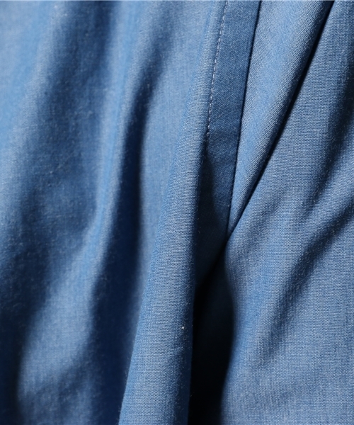 EDIFICE（エディフィス）の「◇80/2インディゴ BD7ブソデシャツ（シャツ/ブラウス・メンズ・ネイビー/サックスブルー・46/48/44）」の4枚目の写真