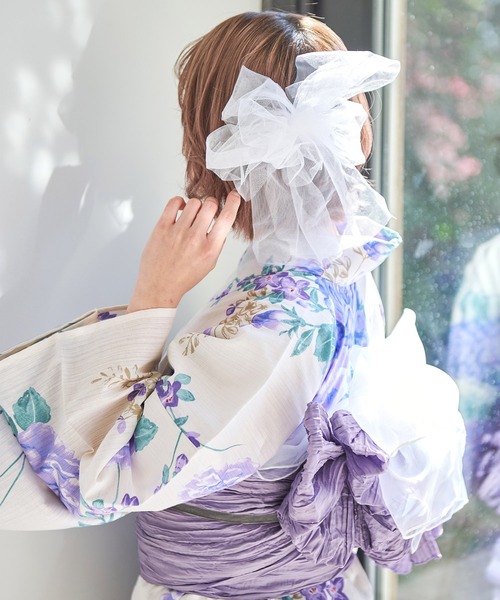 大人気♡リバティ シフォンチュールリボン お揃いセット 大人気♡リバティ シフォンチュールリボン お揃いセット