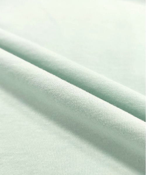 ad thie(アドティエ)の「フレンチスリーブ 半袖Tシャツ(Tシャツ/カットソー・レディース・ブルー/ダークブラウン/モカ/ピンク系その他4/スモーク/オフホワイト/ライトグリーン/ピンク/チャコール/ブラック/ベージュ/グリーン・FREE)」の22枚目の写真