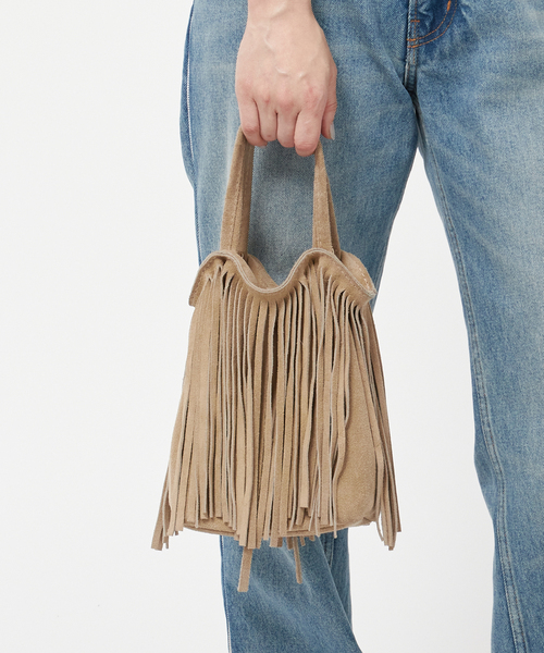 ハンドバッグ　フリンジ 楽天市場】J&M DAVIDSON フリンジカーニバル Mサイズ FRINGE