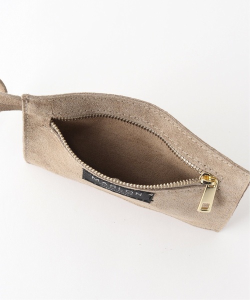 MARLON FIRENZE(マーロンフィレンツェ)の「【MARLON FIRENZE/マルロン】スエードフリンジ2WAYバッグ(ハンドバッグ・レディース・ベージュ・FREE)」の7枚目の写真