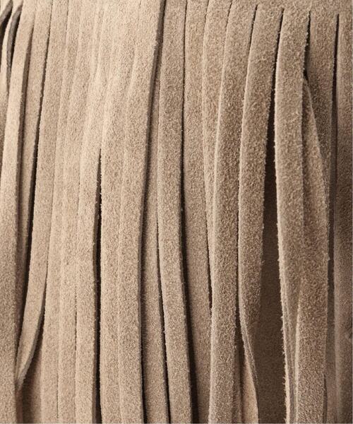 MARLON FIRENZE(マーロンフィレンツェ)の「【MARLON FIRENZE/マルロン】スエードフリンジ2WAYバッグ(ハンドバッグ・レディース・ベージュ・FREE)」の21枚目の写真