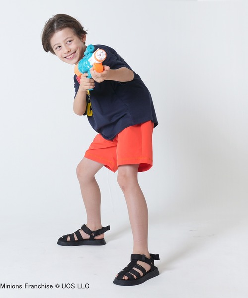 MINIONS（ミニオンズ）の「キッズ ミニオンコラボ半袖Tシャツ（Tシャツ/カットソー・キッズ・ネイビー/グレー・100/130/140/110/120）」の10枚目の写真