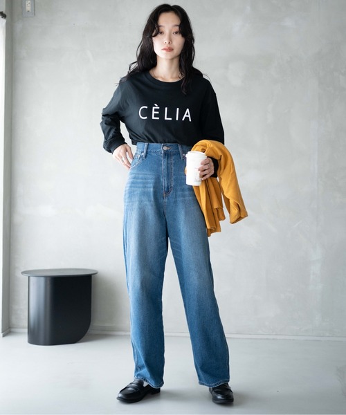 WEGO（ウィゴー）の「WEGO/【マルチサイズ】ルーズストレートデニムパンツ（デニムパンツ・レディース・インディゴブルー/ブラック/ダークインディゴブルー/ライトインディゴブルー/ブラック系その他/ホワイト・MEDIUM/X-SMALL/SMALL/LARGE/X-LARGE）」の16枚目の写真