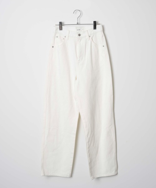 WEGO（ウィゴー）の「WEGO/【マルチサイズ】ルーズストレートデニムパンツ（デニムパンツ・レディース・インディゴブルー/ブラック/ダークインディゴブルー/ライトインディゴブルー/ブラック系その他/ホワイト・MEDIUM/X-SMALL/SMALL/LARGE/X-LARGE）」の13枚目の写真