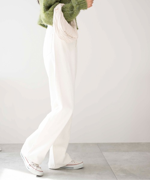 WEGO（ウィゴー）の「WEGO/【マルチサイズ】ルーズストレートデニムパンツ（デニムパンツ・レディース・インディゴブルー/ブラック/ダークインディゴブルー/ライトインディゴブルー/ブラック系その他/ホワイト・MEDIUM/X-SMALL/SMALL/LARGE/X-LARGE）」の11枚目の写真