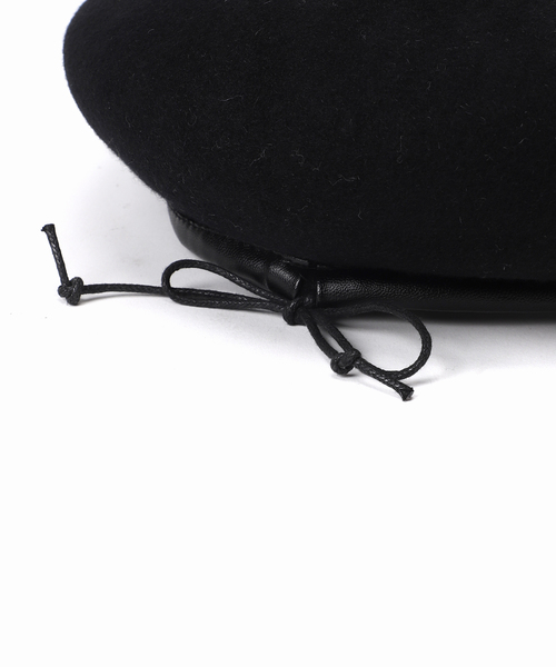 JOURNAL STANDARD relume（ジャーナルスタンダード　レリューム）の「《追加》RELUME ベレー（ハンチング/ベレー帽・レディース・チャコールグレー/ブラック・FREE）」の9枚目の写真