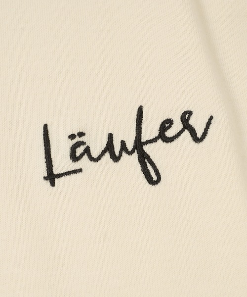 Laufer（ロイファー）の「【Laufer】胸ワンポイント刺繍 ルーズTシャツ / One point embroidery loose T-shirt / オーバーサイズ Tシャツ ビッグシルエット ビッグT（Tシャツ/カットソー・メンズ・ホワイト/ブラック/アイボリー・M/L）」の11枚目の写真