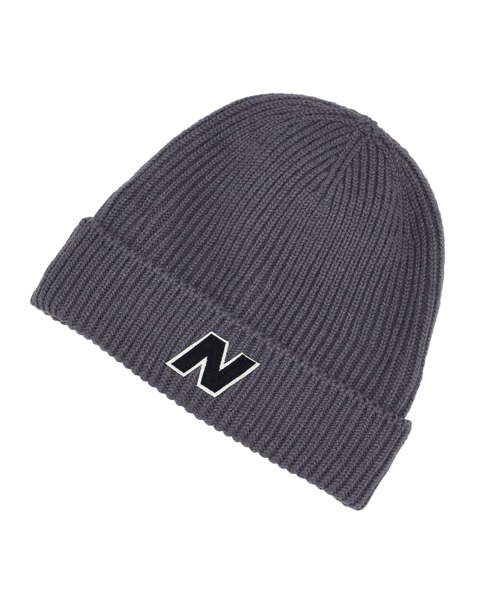 NEW BALANCE（ニューバランス）の「Winter ウォッチマン ブロック N ビーニー（ニットキャップ/ビーニー・メンズ・グレー系その他/ブラウン系その他/ブラック/オフホワイト・ONE SIZE）」の3枚目の写真