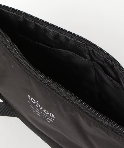 Salong hameu（サロン ハミュー）の「ハーフムーン半月ショルダーバッグ メンズ レディース ユニセックス（ショルダーバッグ・レディース・ブラック/オレンジ/アイボリー/カーキ/ネイビー・FREE）」の7枚目の写真