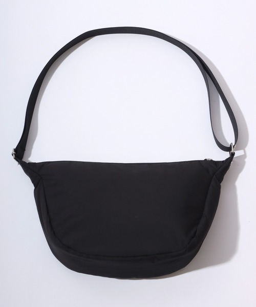 Salong hameu（サロン ハミュー）の「ハーフムーン半月ショルダーバッグ メンズ レディース ユニセックス（ショルダーバッグ・レディース・ブラック/オレンジ/アイボリー/カーキ/ネイビー・FREE）」の21枚目の写真
