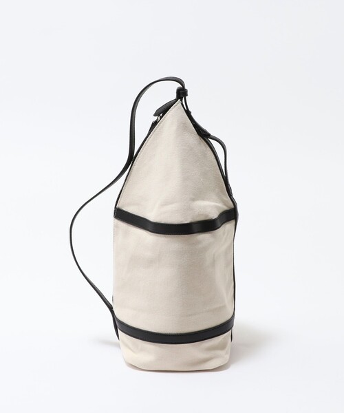 Kabinett(カビネ)の「【Kabinett/カビネ】GRID CANVAS BAG グリッドキャンバスバッグ(ショルダーバッグ・レディース・ブラック・FREE)」の5枚目の写真