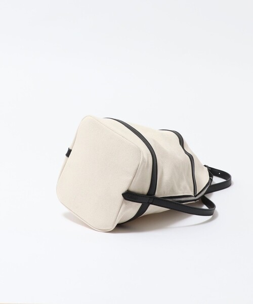 Kabinett(カビネ)の「【Kabinett/カビネ】GRID CANVAS BAG グリッドキャンバスバッグ(ショルダーバッグ・レディース・ブラック・FREE)」の4枚目の写真