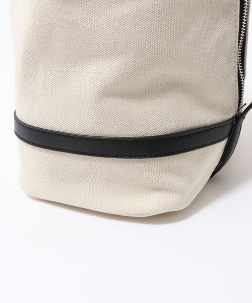 Kabinett(カビネ)の「【Kabinett/カビネ】GRID CANVAS BAG グリッドキャンバスバッグ(ショルダーバッグ・レディース・ブラック・FREE)」の2枚目の写真