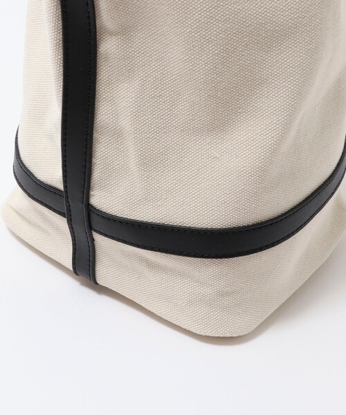 Kabinett(カビネ)の「【Kabinett/カビネ】GRID CANVAS BAG グリッドキャンバスバッグ(ショルダーバッグ・レディース・ブラック・FREE)」の7枚目の写真