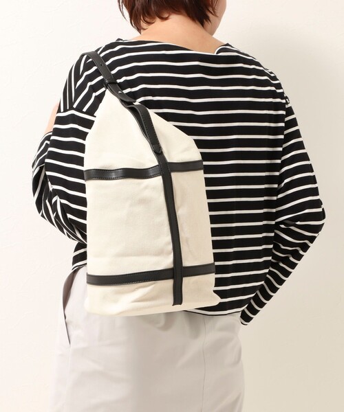 Kabinett(カビネ)の「【Kabinett/カビネ】GRID CANVAS BAG グリッドキャンバスバッグ(ショルダーバッグ・レディース・ブラック・FREE)」の19枚目の写真