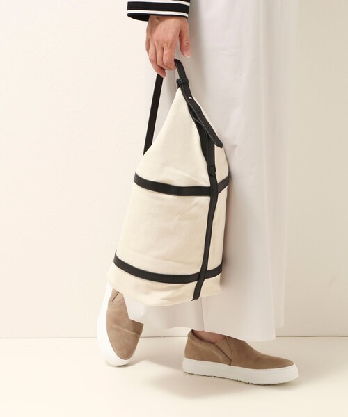 Kabinett(カビネ)の「【Kabinett/カビネ】GRID CANVAS BAG グリッドキャンバスバッグ(ショルダーバッグ・レディース・ブラック・FREE)」の13枚目の写真