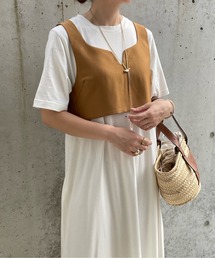 y/m by misato | Vカッティングビスチェ(ベスト)