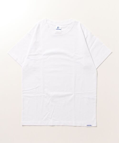 STARTER（スターター）の「【STARTER】スターター 23SS 2PACK セット 半袖 ショートスリーブ  Tシャツ 1634090（Tシャツ/カットソー・メンズ・ホワイト/ブラック・S/M/L/XL/XXL）」の4枚目の写真