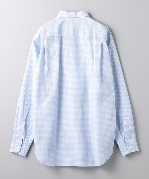 THOMAS MASON × ARROWS 別注 レギュラーカラーシャツ THOMAS MASON/トーマスメイソン ペンシルストライプ レギュラー
