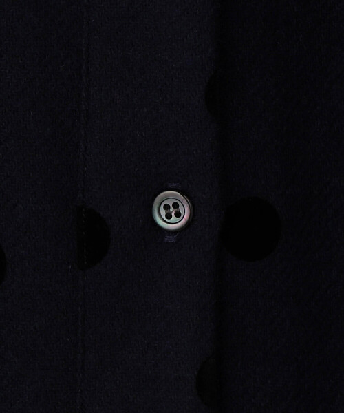 GALLEGO DESPORTES（ギャレゴデスポート）の「GALLEGO DESPORTES | ウールドットシャツワンピース WOMEN（シャツワンピース・レディース・ブルー系その他5・S）」の8枚目の写真