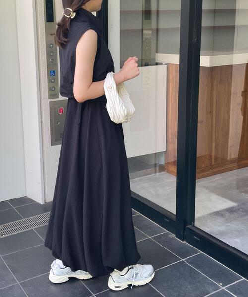 WEGO（ウィゴー）の「WEGO/ナイロンショートベスト（ベスト・レディース・ホワイト/ブラック/カーキ・FREE）」の18枚目の写真