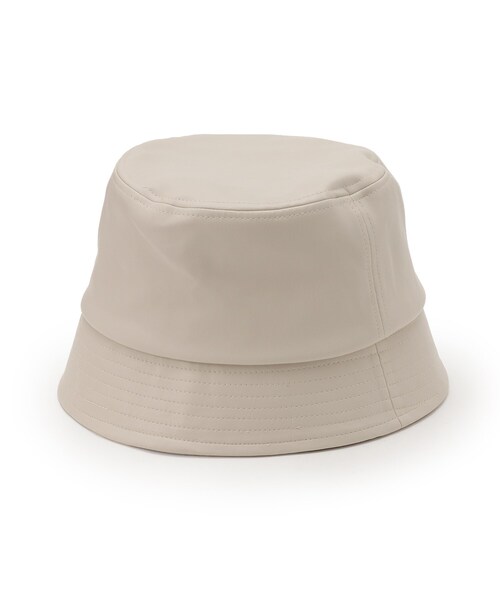 SHOO・LA・RUE（シューラルー）の「◆レザー調バケハ（ハット・レディース・ブラック/ナチュラル・00）」の2枚目の写真