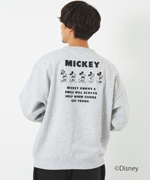 Disney | 【WEBオリジナル】＜GLR or＞DISNEY100 ミッキーマウス / 長袖 スウェット(スウェット)