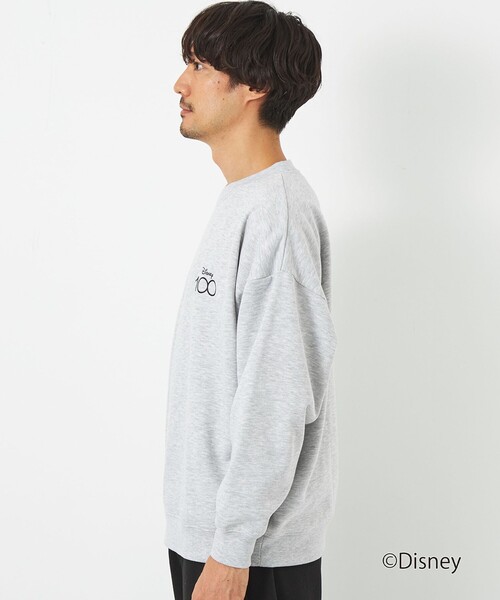 Disney(ディズニー)の「【WEBオリジナル】<GLR or>DISNEY100 ミッキーマウス / 長袖 スウェット(スウェット・メンズ・ブラック/グレー/ネイビー/オフホワイト・L/M/S/XL)」の8枚目の写真