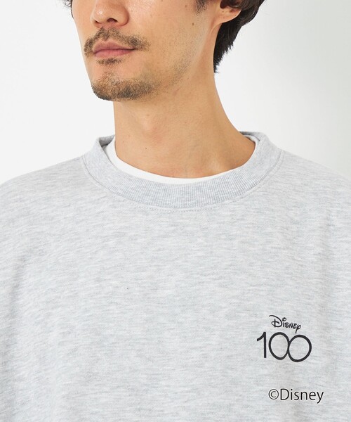 Disney(ディズニー)の「【WEBオリジナル】<GLR or>DISNEY100 ミッキーマウス / 長袖 スウェット(スウェット・メンズ・ブラック/グレー/ネイビー/オフホワイト・L/M/S/XL)」の10枚目の写真