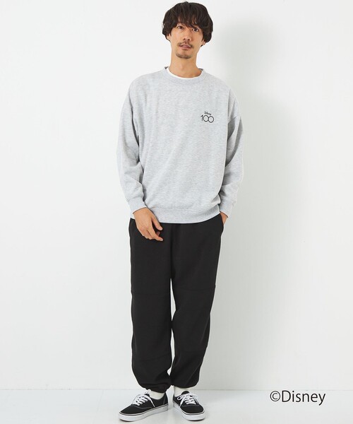 Disney(ディズニー)の「【WEBオリジナル】<GLR or>DISNEY100 ミッキーマウス / 長袖 スウェット(スウェット・メンズ・ブラック/グレー/ネイビー/オフホワイト・L/M/S/XL)」の15枚目の写真