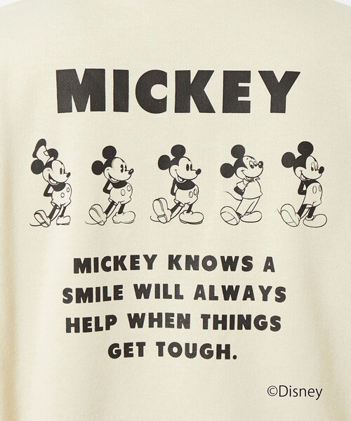 Disney(ディズニー)の「【WEBオリジナル】<GLR or>DISNEY100 ミッキーマウス / 長袖 スウェット(スウェット・メンズ・ブラック/グレー/ネイビー/オフホワイト・L/M/S/XL)」の18枚目の写真