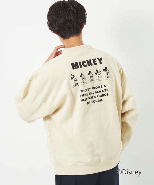 Disney(ディズニー)の「【WEBオリジナル】<GLR or>DISNEY100 ミッキーマウス / 長袖 スウェット(スウェット・メンズ・ブラック/グレー/ネイビー/オフホワイト・L/M/S/XL)」の19枚目の写真