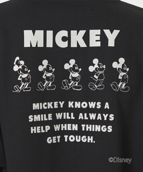 Disney(ディズニー)の「【WEBオリジナル】<GLR or>DISNEY100 ミッキーマウス / 長袖 スウェット(スウェット・メンズ・ブラック/グレー/ネイビー/オフホワイト・L/M/S/XL)」の21枚目の写真