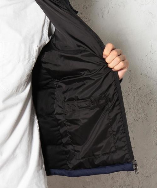 green label relaxing（グリーンレーベルリラクシング）の「3D MERANGE HOODED ダウンジャケット（ダウンジャケット/コート・メンズ・グレー/ネイビー・X-LARGE/SMALL/LARGE/MEDIUM）」の13枚目の写真