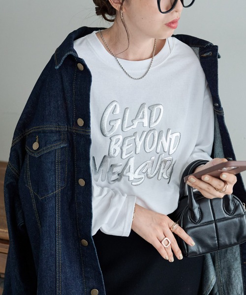 WEB限定】GBM発砲ロゴロングスリーブ（Tシャツ/カットソー