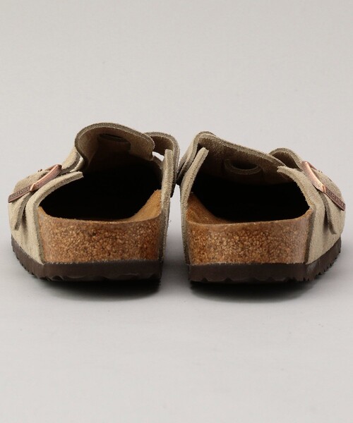 FREAK'S STORE(フリークスストア)の「BIRKENSTOCK/ビルケンシュトック Boston スエード ナロー/ボストン(スリッポン・レディース・ベージュ・36/38/37)」の4枚目の写真