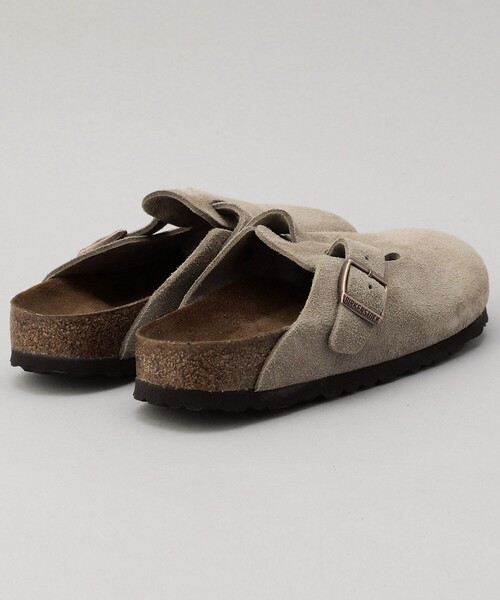 FREAK'S STORE(フリークスストア)の「BIRKENSTOCK/ビルケンシュトック Boston スエード ナロー/ボストン(スリッポン・レディース・ベージュ・36/38/37)」の5枚目の写真