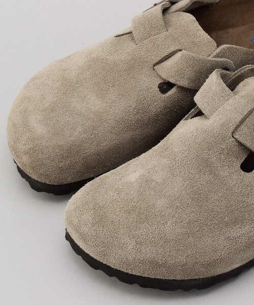 FREAK'S STORE(フリークスストア)の「BIRKENSTOCK/ビルケンシュトック Boston スエード ナロー/ボストン(スリッポン・レディース・ベージュ・36/38/37)」の6枚目の写真