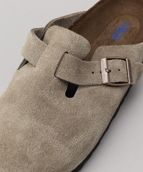 FREAK'S STORE(フリークスストア)の「BIRKENSTOCK/ビルケンシュトック Boston スエード ナロー/ボストン(スリッポン・レディース・ベージュ・36/38/37)」の7枚目の写真