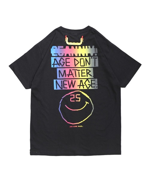 JAM HOME MADE(ジャムホームメイド)の「25th JHM NICO LOGO Tシャツ CMYK(Tシャツ/カットソー・メンズ・ホワイト/ブラック・S/M/L/XL/XXL)」の3枚目の写真