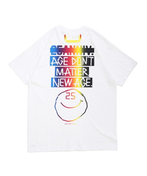 JAM HOME MADE(ジャムホームメイド)の「25th JHM NICO LOGO Tシャツ CMYK(Tシャツ/カットソー・メンズ・ホワイト/ブラック・S/M/L/XL/XXL)」の4枚目の写真