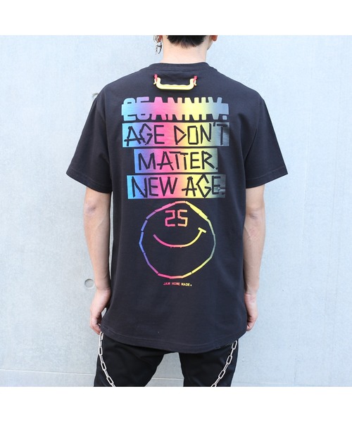 JAM HOME MADE(ジャムホームメイド)の「25th JHM NICO LOGO Tシャツ CMYK(Tシャツ/カットソー・メンズ・ホワイト/ブラック・S/M/L/XL/XXL)」の14枚目の写真