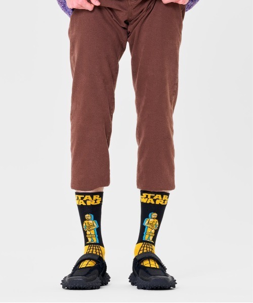 Happy Socks(ハッピーソックス)の「『Happy Socks × Star Wars』 Limited sock(ソックス/靴下・レディース・ブラック/ホワイト/イエロー/ブルー/ライトグリーン/ネイビー/ブラック系その他/レッド・SMALL/MEDIUM)」の9枚目の写真