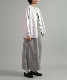 OMNIGOD オムニゴッド／10ozヒッコリーデニム オーバーオールスカート OMNIGOD（オムニゴッド）の「[OMNIGOD womens / オムニゴッド] 10oz