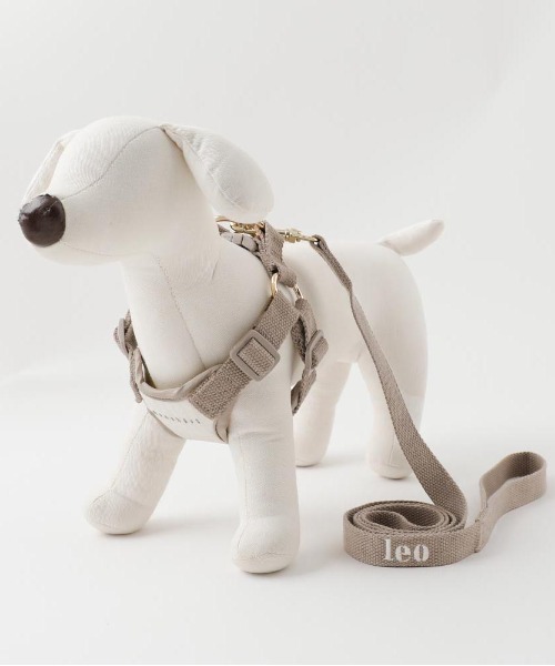 撥水バイカラーハーネス+リードSET / 犬服 / ドッグウェア