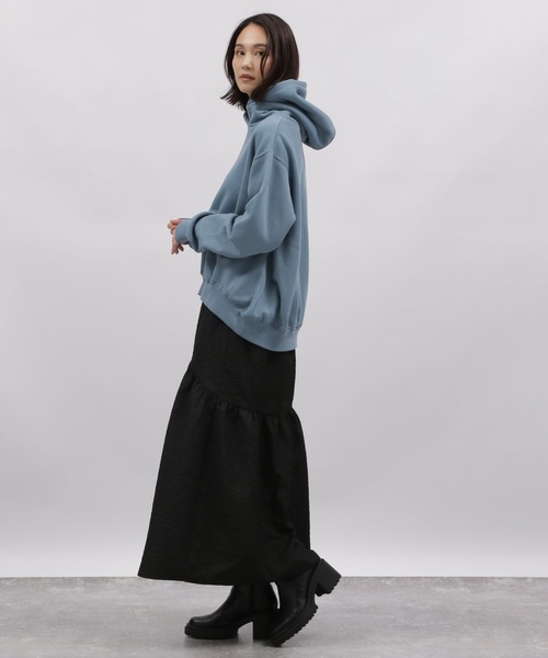 LAKOLE(ラコレ)の「フクレジャガードスカート / 989445(スカート・レディース・ブラウン/ブラック・MEDIUM/SMALL)」の5枚目の写真