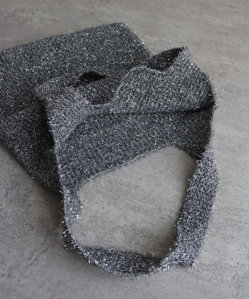 COURO（コウロ）の「ラメシャギートートバッグ（トートバッグ・レディース・ブラック/ゴールド/ブラック系その他/マルチ・FREE）」の10枚目の写真