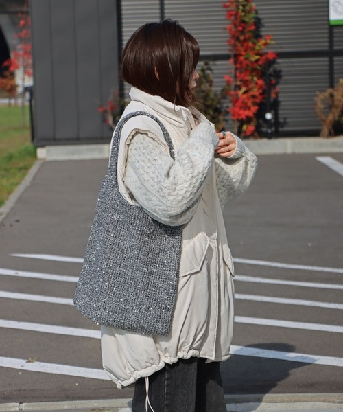 COURO（コウロ）の「ラメシャギートートバッグ（トートバッグ・レディース・ブラック/ゴールド/ブラック系その他/マルチ・FREE）」の6枚目の写真